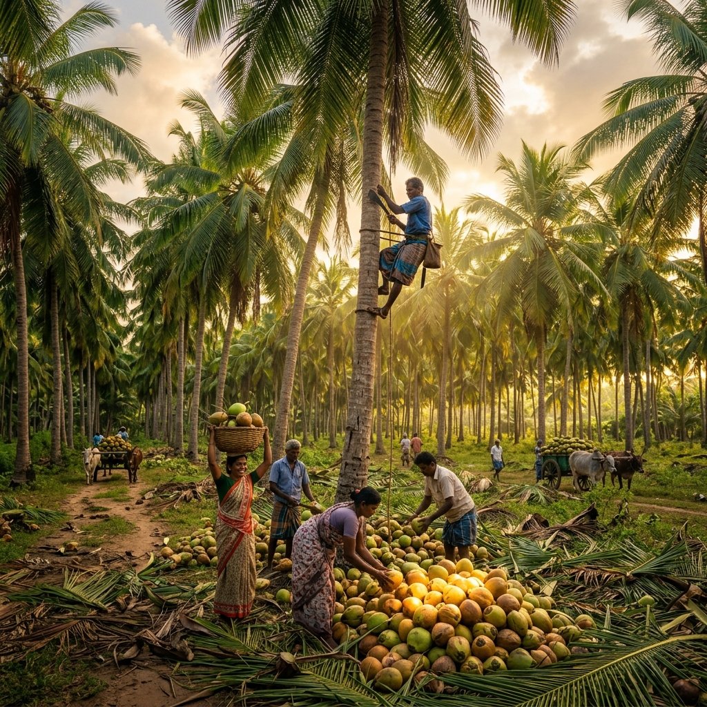 Sri Lankan Tropical Plantation