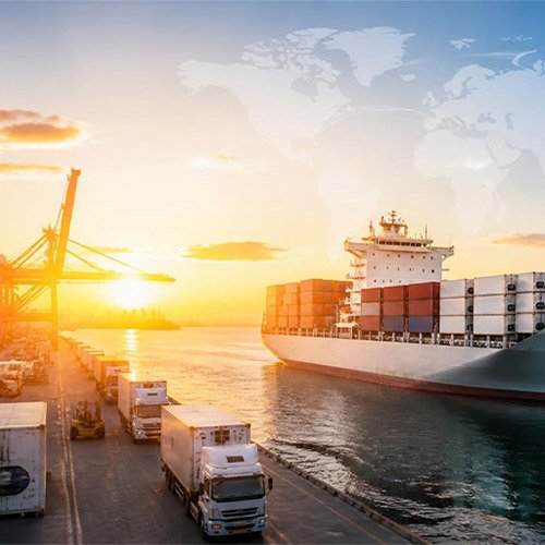 Global Food Export Container Shipping